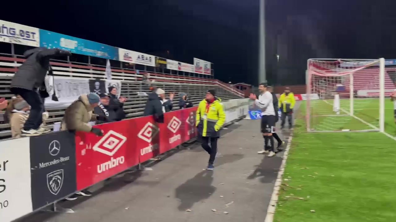 Ropet etter sigeren mot Kongsvinger (NY)